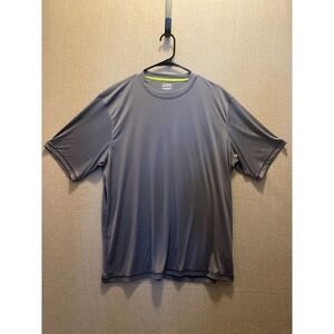 Under Armour Shirt Men's Large Gray Heat Gear